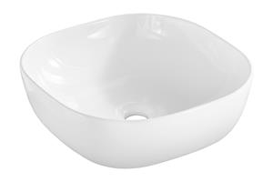 Sanifun opbouw wastafel Smile 42 x 42 Wit.
