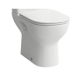 Laufen Lua duobloktoilet 36x65x42cm diepspoel zonder spoelrand AO zonder antikalkbehandeling Keramiek Pergamon h8240870490001