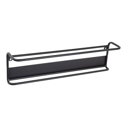 Loft42 Wandschoenenrek Phill - Zwart - Metaal - 70x20x15
