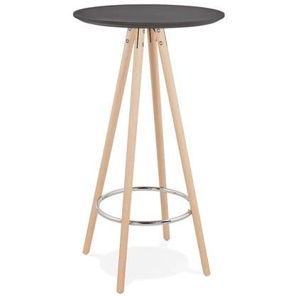 Alterego GALA Ronde hoge balk - Zwart