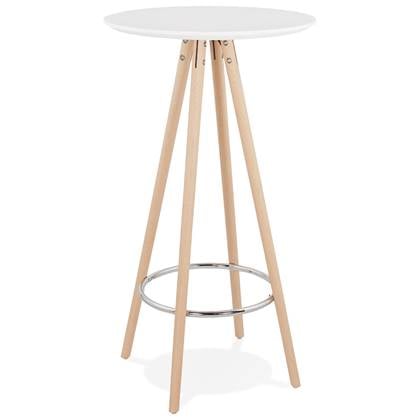 Alterego GALA Ronde hoge balk - Wit