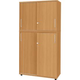 Schäfer Shop Genius Schäfer Shop  Genius Kastcombinatie TETRIS WOOD, met 5 ordnerhoogtes, ruimte voor 60 standaardmappen, afwerking beuken
