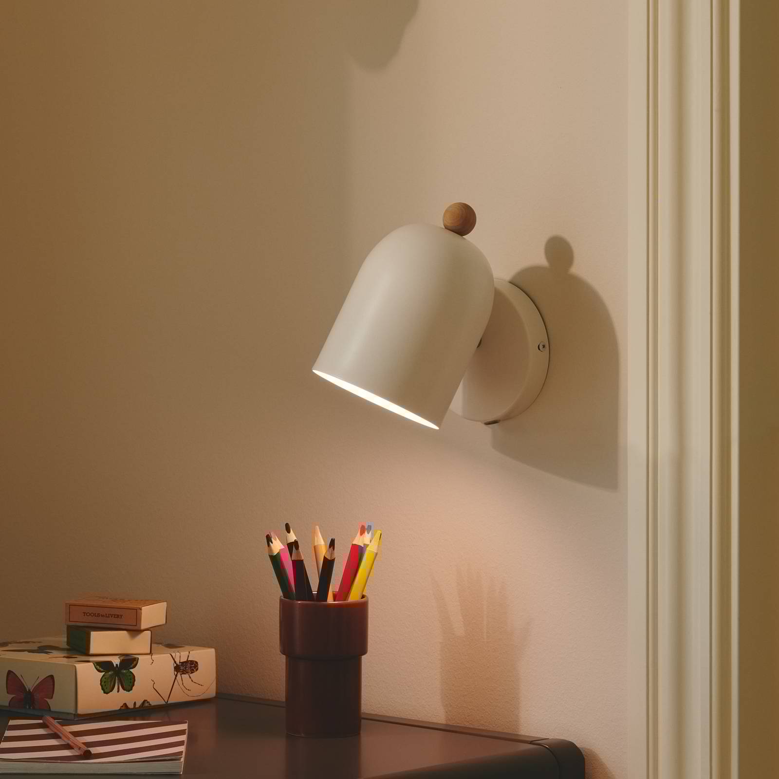 Nordlux Witte wandlamp Gaston design 2412671001