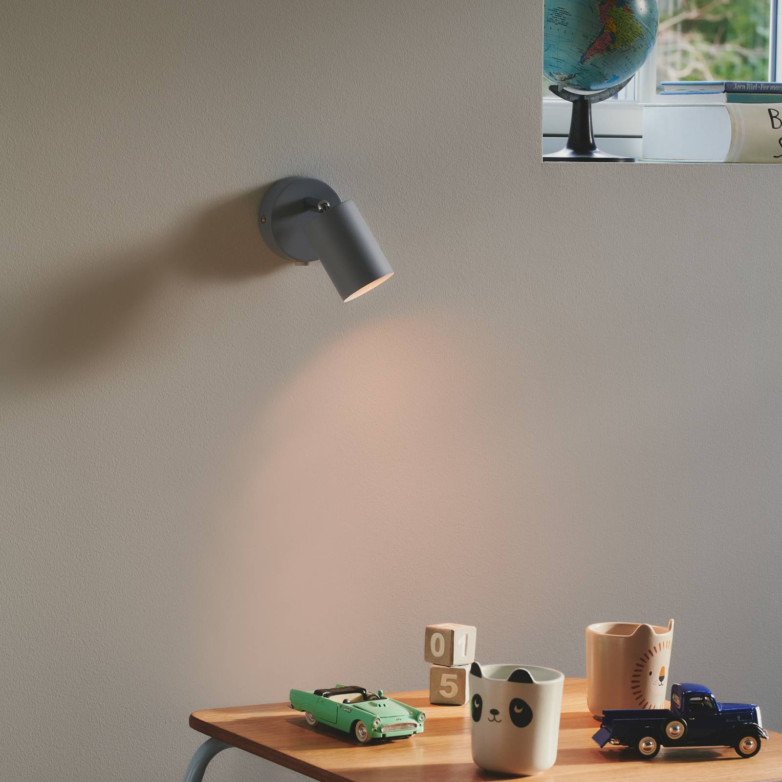 Nordlux Blauwe wandlamp Explore met snoer 2113251006