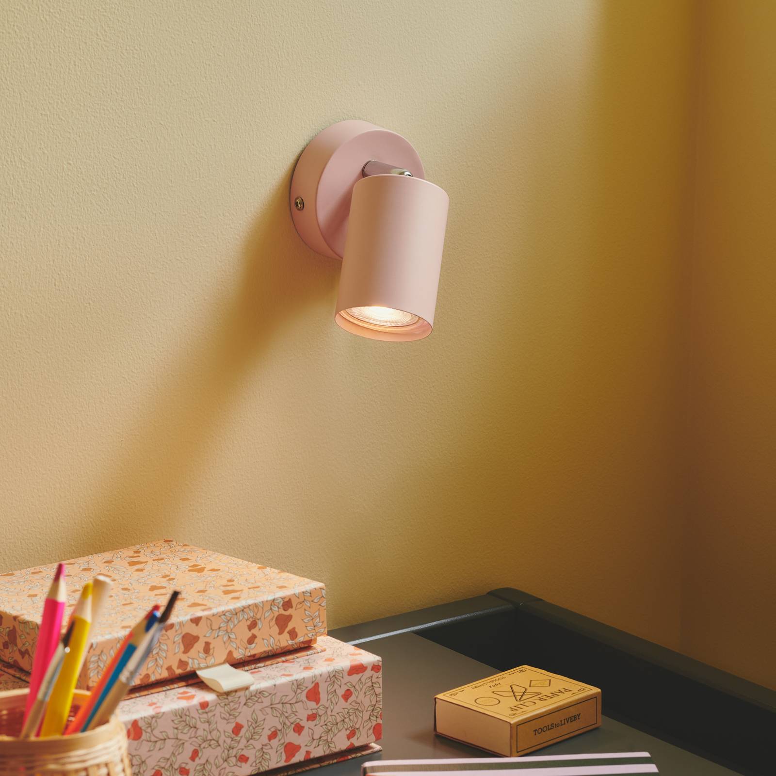 Nordlux Roze wandlamp Explore met snoer 2113251057