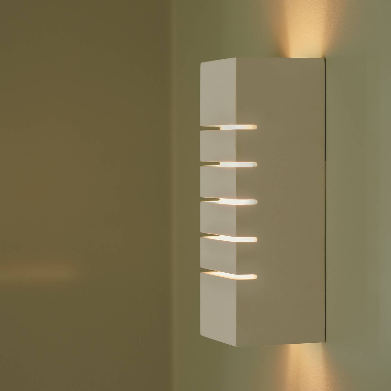 Nordlux Design wandlamp Lancio rechthoek wit 2412501001