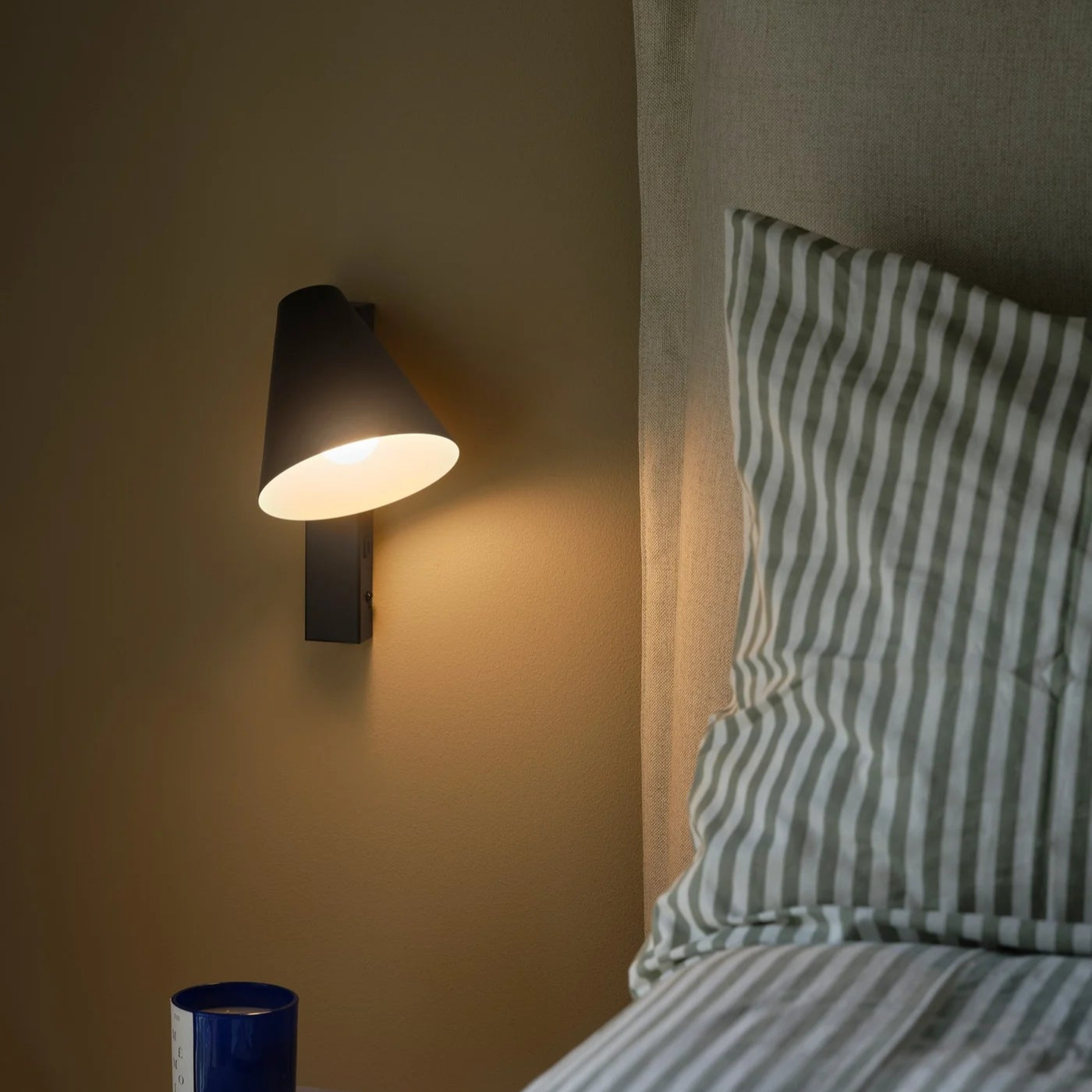 Nordlux Wandlamp Wilmer zwart 2512281003