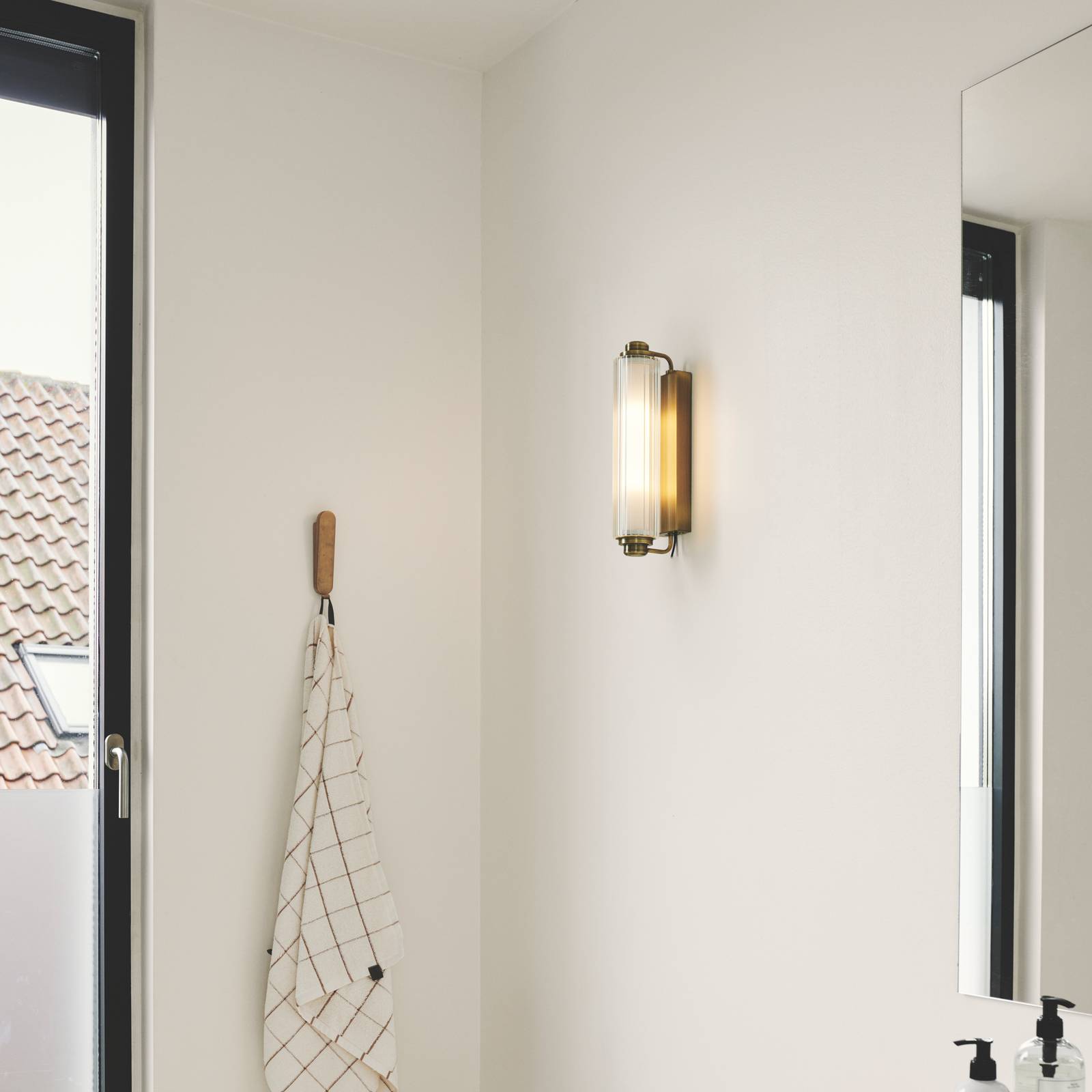 Nordlux Klassieke wandlamp Nimal messing 2310521035