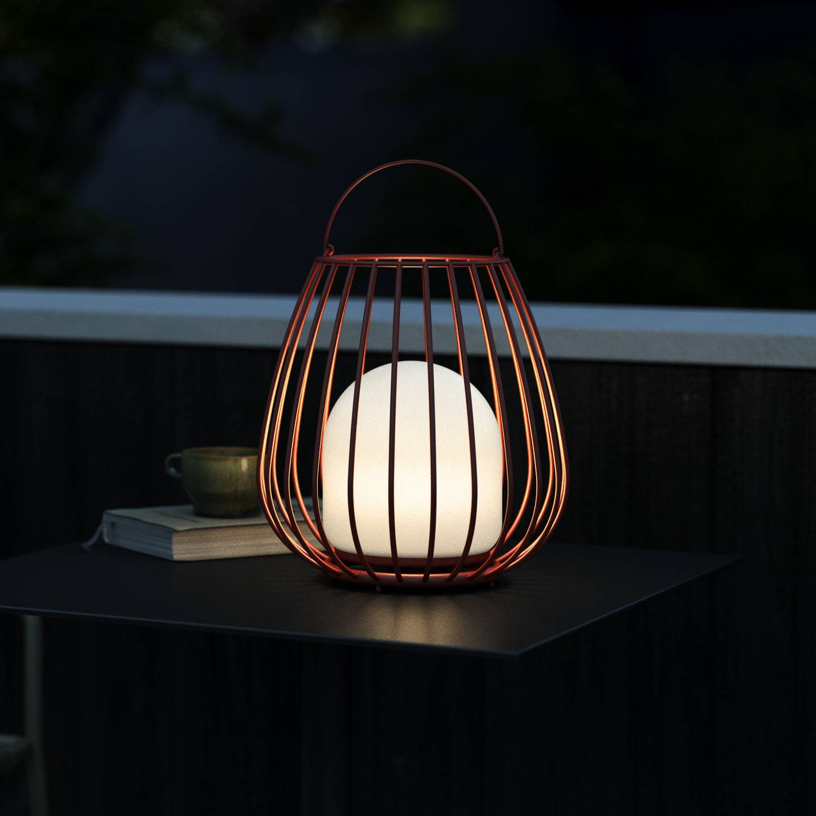 Nordlux Oplaadbare tafellamp Jim To-Go rood 2218105002