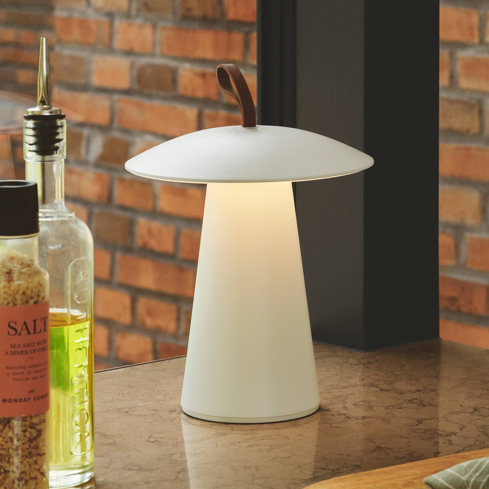 Nordlux Design tafellamp Ara To-Go oplaadbaar wit 2318245001