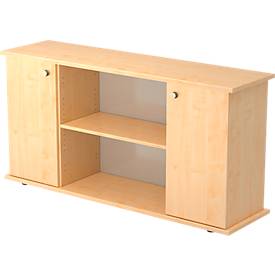 Sideboard ULM, H 840 x B 1661 x D 448 mm, esdoornpatroon