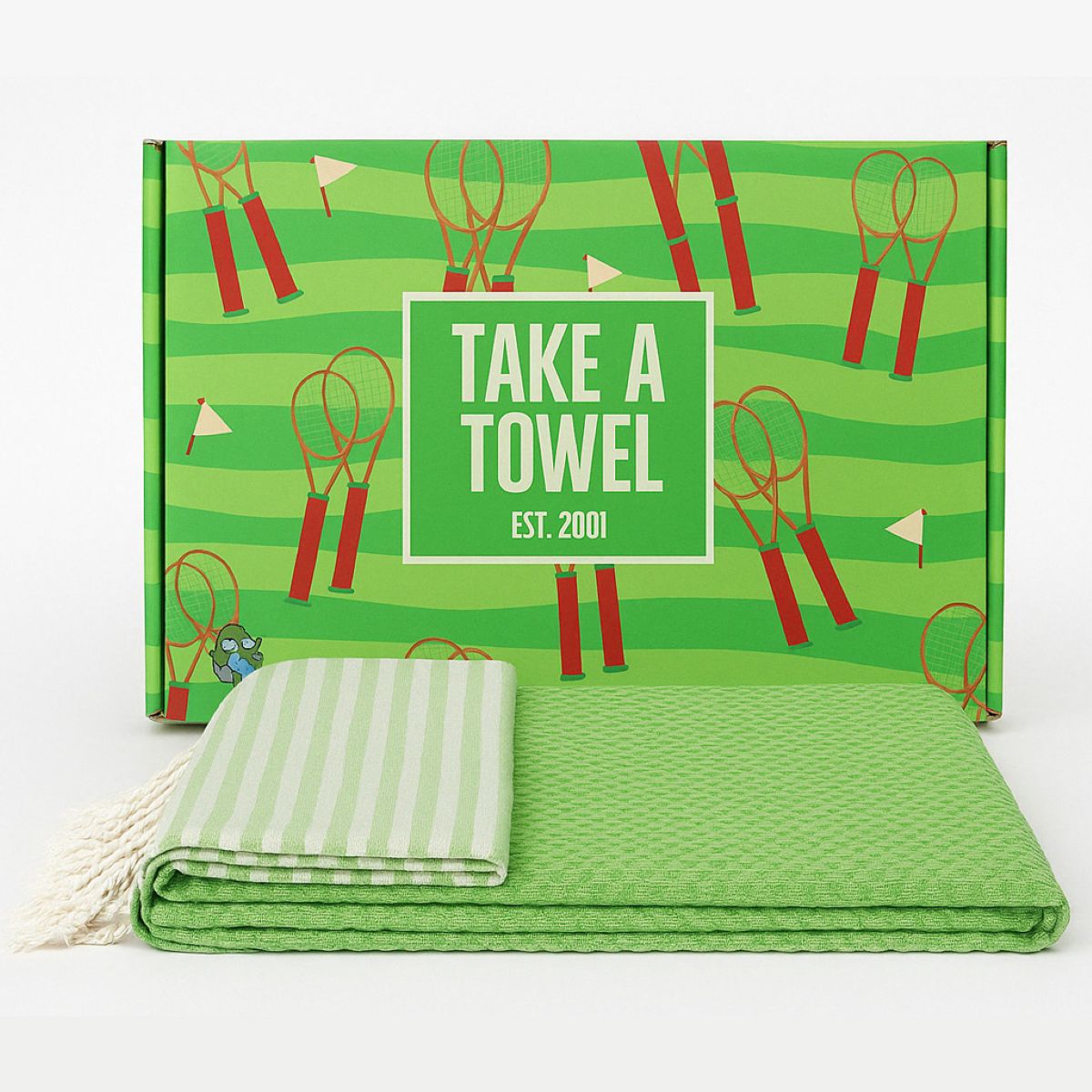 Take A Towel Hamamdoek 90 x 170 cm Groen