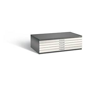 C und P Plankast van staal, voor formaten tot DIN A0, 5 laden