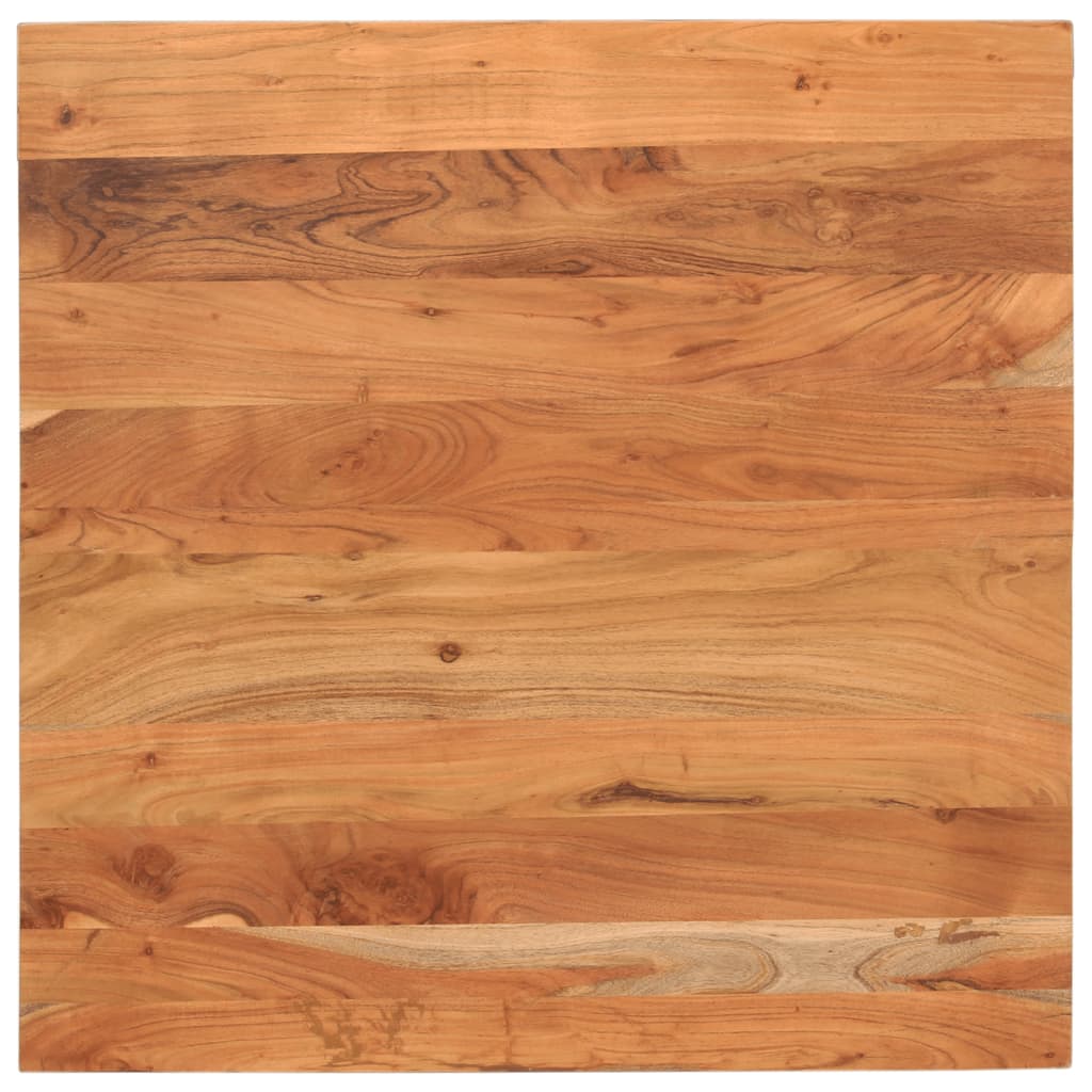 VidaXL Tafelblad vierkant 70x70x3,8 cm massief acaciahout