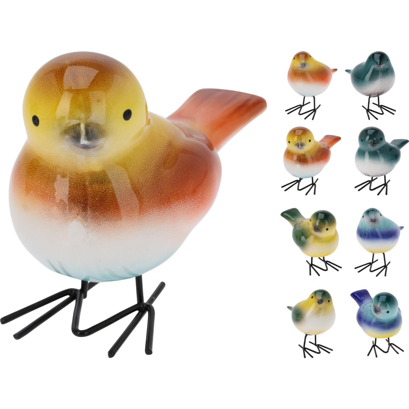 Home & Styling Vogel Porselein 9cm 8ass.