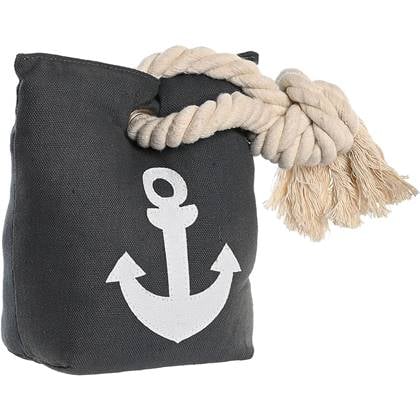 ITEM International Items Deurstopper Anker Blok - grijs - 1 kilo - 13 x 20 cm
