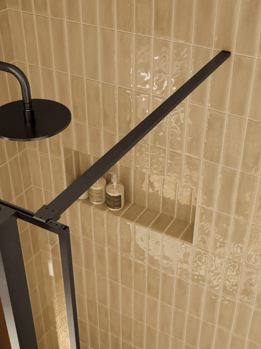 Riho Define stabilisatiestang 160cm ijzer verouderd mat