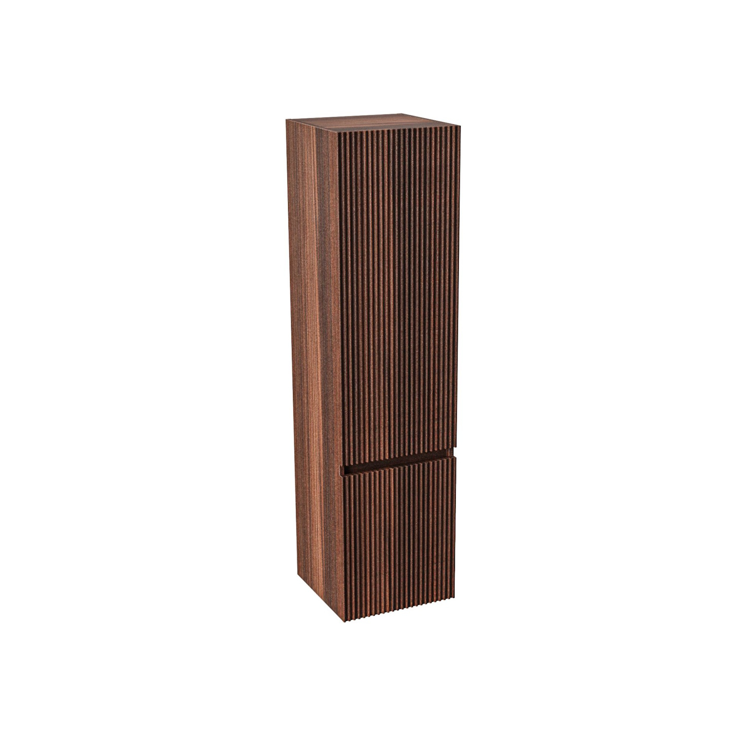 Boss & Wessing Kolomkast BWS Ember Greeploos 2 Deuren 35x135x35 cm Wenge