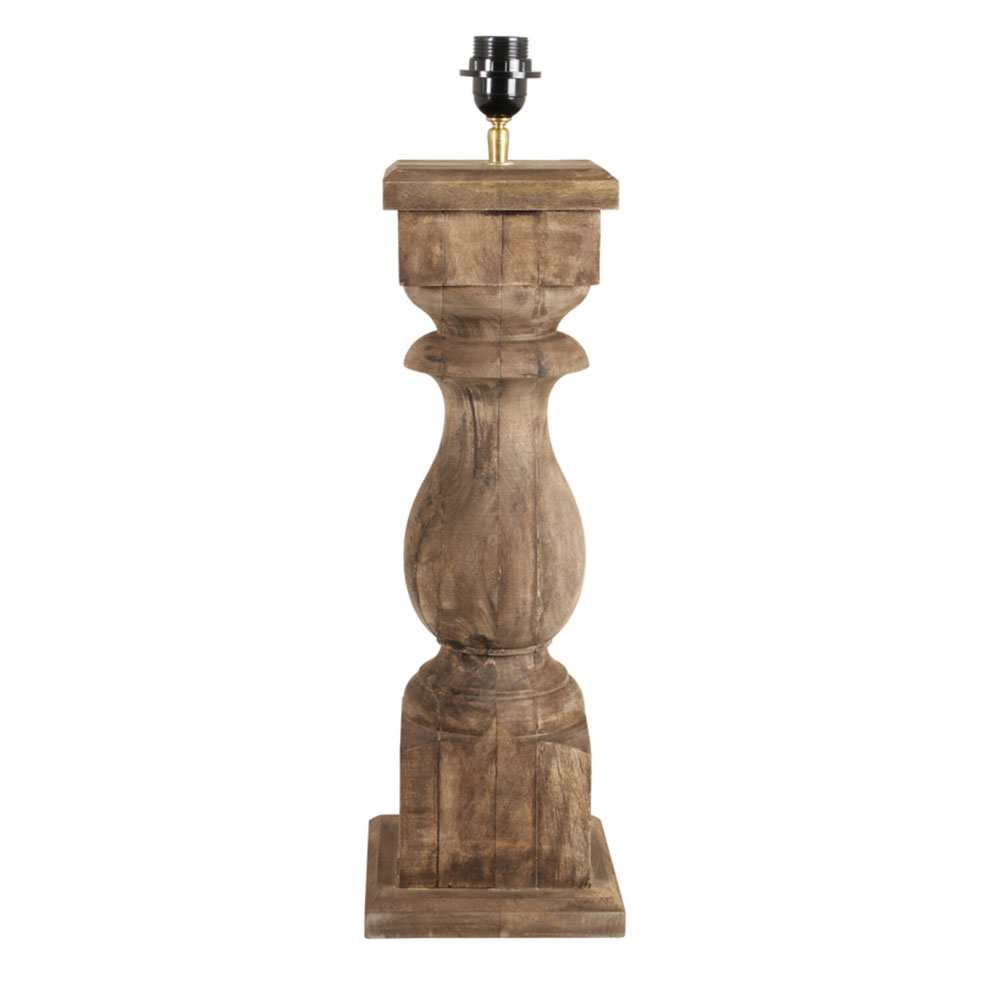 Countrylifestyle Tafellamp Cadore Hout Weather barn