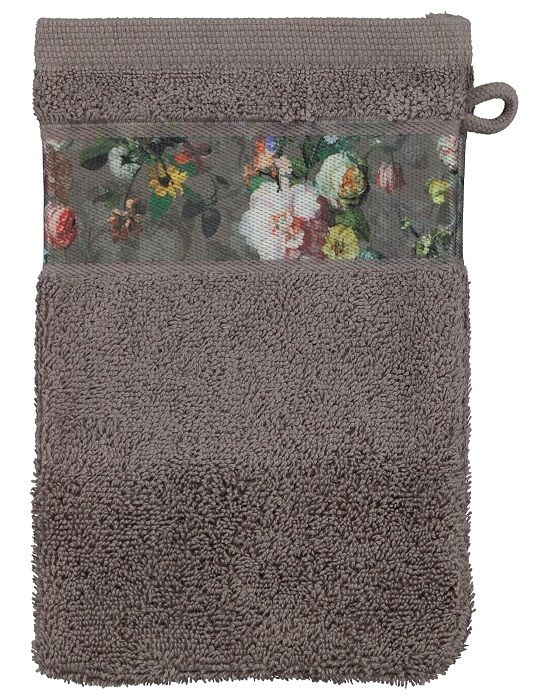 ESSENZA Washandje Fleur Taupe