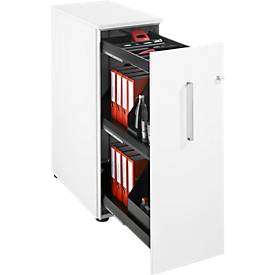 Schäfer Shop Genius Schäfer Shop  Genius Hoog ladeblok, B 435 x D 800 x H 1296 mm, wit/wit