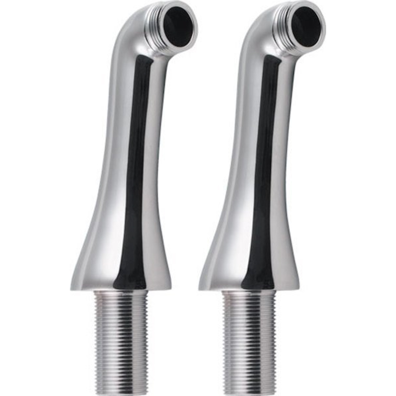 Sapho Bad Mixer Dek Standaarden 2x  Antea 14 cm Chroom