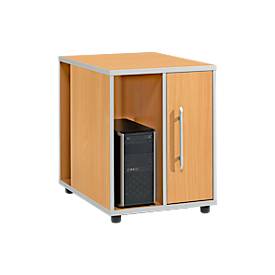 Schäfer Shop Select Schäfer Shop  Select Aanbouwladeblok Moxxo IQ, pc-towervak, 1 deur, 2 zijdelingse vakken, B 551 x D 800 x H 720 mm, beukenpatroon