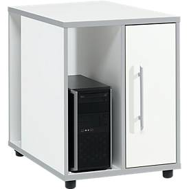 Schäfer Shop Select Schäfer Shop  Select Aanbouwladeblok Moxxo IQ, pc-towervak, 1 deur, 2 zijdelingse vakken, B 551 x D 800 x H 720 mm, wit