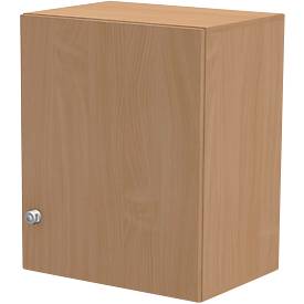 Schäfer Shop Genius Opzetkast TETRIS WALL, 2 ordnerhoogten, deuraanslag rechts, B 600 x D 440 x H 740 mm,