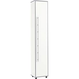 Schäfer Shop Select Moxxo IQ archiefkast, hout, 5 legborden, 6 OH, B 401 x D 362 x H 2166 mm, wit