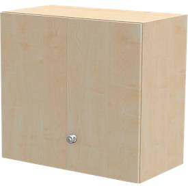 Schäfer Shop Genius Opzetkast TETRIS WALL, 2 ordnerhoogten, deuraanslag rechts, B 800 x D 440 x H 740 mm,
