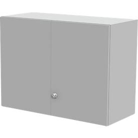 Schäfer Shop Genius Opzetkast TETRIS WALL, 2 ordnerhoogten, deuraanslag rechts, B 1000 x D 440 x H 740 mm,