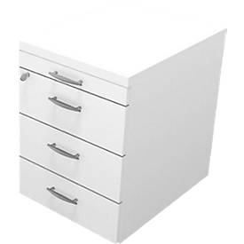 ARLON OFFICE mobiele lade, B 420 x D 560 x H 585 mm, wit