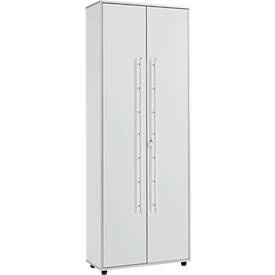 Schäfer Shop Select Schäfer Shop  Select Archiefkast Moxxo IQ, hout, 5 legborden, 6 ordnerhoogten, B 801 x D 362 x H 2166 mm, afsluitbaar, lichtgrijs