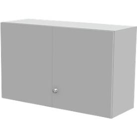Schäfer Shop Genius Opzetkast TETRIS WALL, 2 ordnerhoogten, deuraanslag rechts, B 1200 x D 440 x H 740 mm,