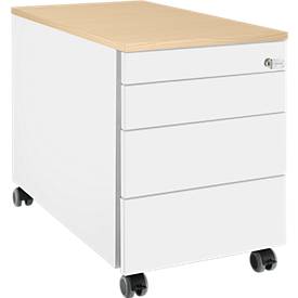 Schäfer Shop Genius Schäfer Shop  Genius Verrijdbaar ladeblok 1233, wit/esdoornpatroon