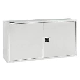 Schäfer Shop Select opzetkast, afsluitbaar, hoogte 800 mm, breedte 1200 mm, lichtgrijs