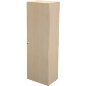 Schäfer Shop Genius Vleugeldeurkast TETRIS WALL, 5 ordnerhoogten, deuraanslag rechts, B 600 x D 440 x H 1880 mm, esdoornpatroon