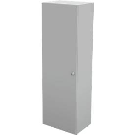 Schäfer Shop Genius Vleugeldeurkast TETRIS WALL, 5 ordnerhoogten, deuraanslag links, B 600 x D 440 x H 1880 mm, lichtgrijs