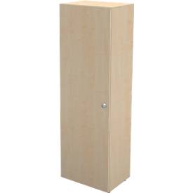 Schäfer Shop Genius Vleugeldeurkast TETRIS WALL, 5 ordnerhoogten, deuraanslag links, B 600 x D 440 x H 1880 mm, esdoornpatroon