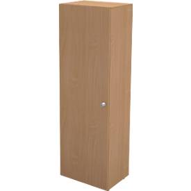 Schäfer Shop Genius Vleugeldeurkast TETRIS WALL, 5 ordnerhoogten, deuraanslag links, B 600 x D 440 x H 1880 mm, beukenpatroon