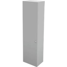 Schäfer Shop Genius Vleugeldeurkast TETRIS WALL, 6 ordnerhoogten, deuraanslag links, B 600 x D 440 x H 2250 mm, lichtgrijs