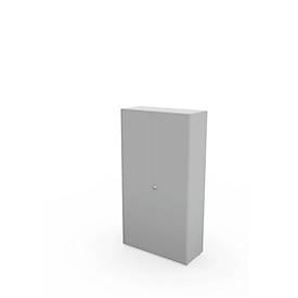 Schäfer Shop Genius Vleugeldeurkast TETRIS WALL, 5 ordnerhoogten, deuraanslag rechts, B 1000 x D 440 x H 1880 mm, lichtgrijs