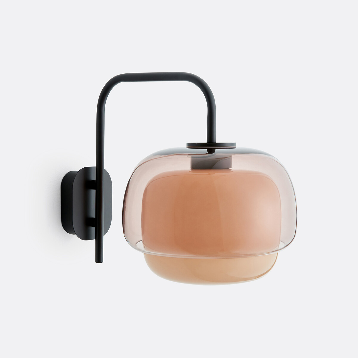 LA REDOUTE INTERIEURS Wandlamp in gekleurd glas en metaal, Kinoko
