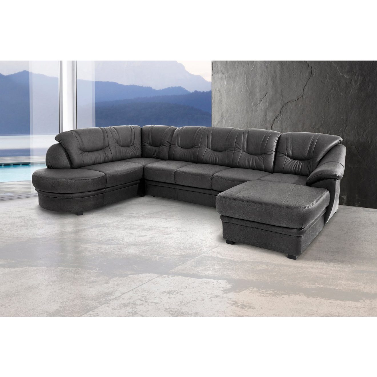 Sit&more Zithoek Savoni U-vorm optioneel met slaapfunctie