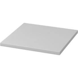 Legbord TOPAS LINE, voor archiefrekken en kasten, B 400 mm, lichtgrijs