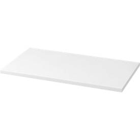 Legbord TOPAS LINE, voor archiefrekken en kasten, B 1200 mm, wit