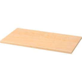Legbord TOPAS LINE, voor archiefrekken en kasten, B 1200 mm, esdoornpatroon