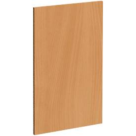 Schäfer Shop Genius Zijwand TETRIS SOLID, voor metalen romp, voor 2 OH-kasten, 19 mm dik, beukenpatroon