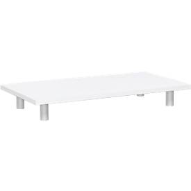 Opzetblad PALENQUE, voor kast B 800 mm, B 800 x D 400 x H 105 mm, wit